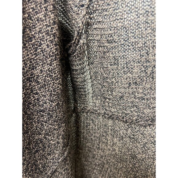 Brown Open Front Knit Cardigan Sweater Womens Lightweight Drape Long Sleeve Sz 2 - Picture 9 of 9